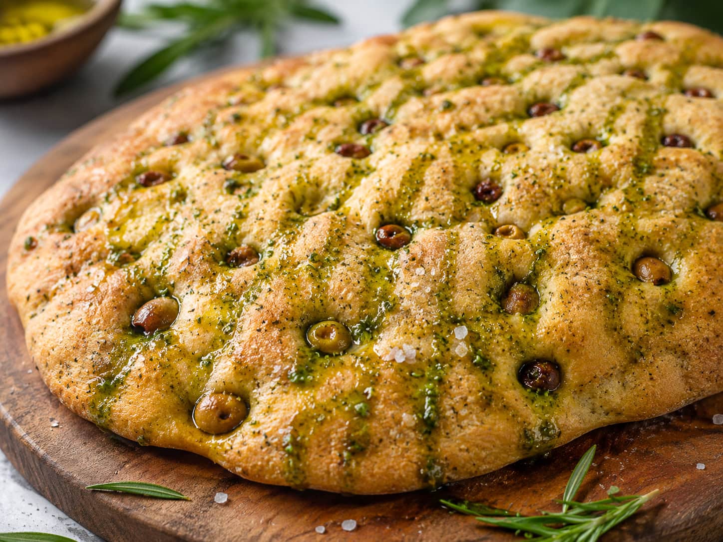 A picture of the recipe Protein Rich Focaccia