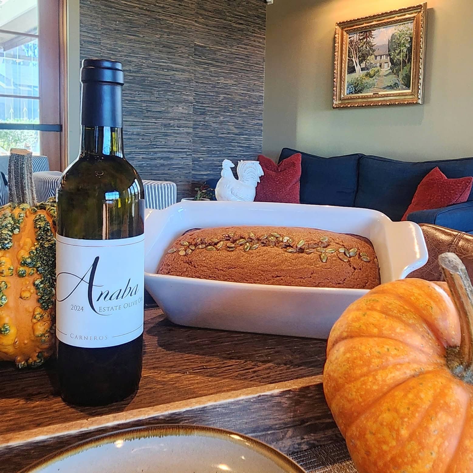 A picture of the recipe Pumpkin Olive Oil Bread